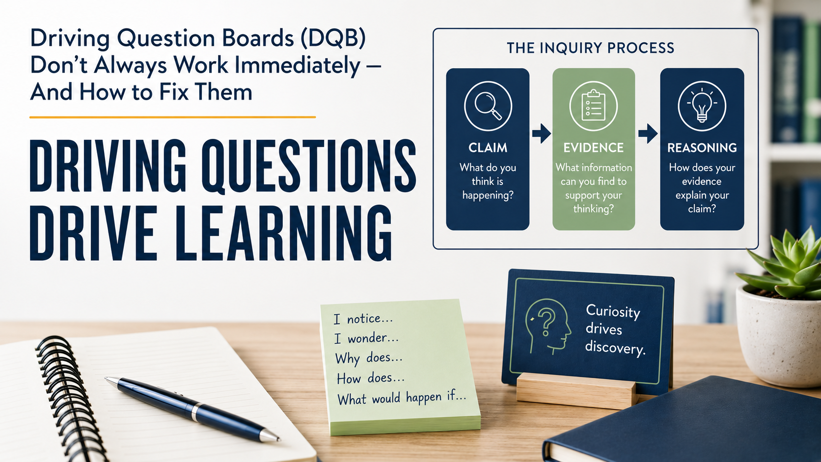 Teachers love the idea of inquiry-based learning.
